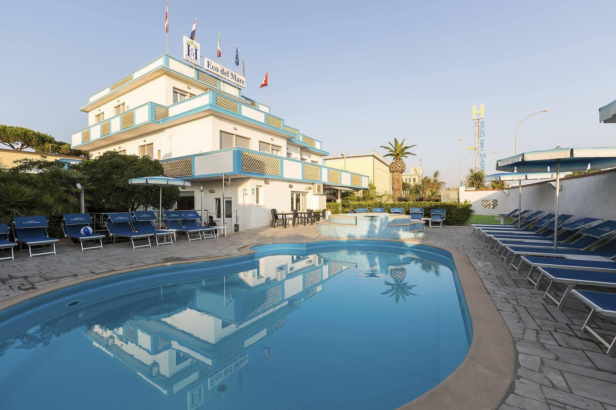 Hotel Eco Del Mare Marina di Massa Exterior photo